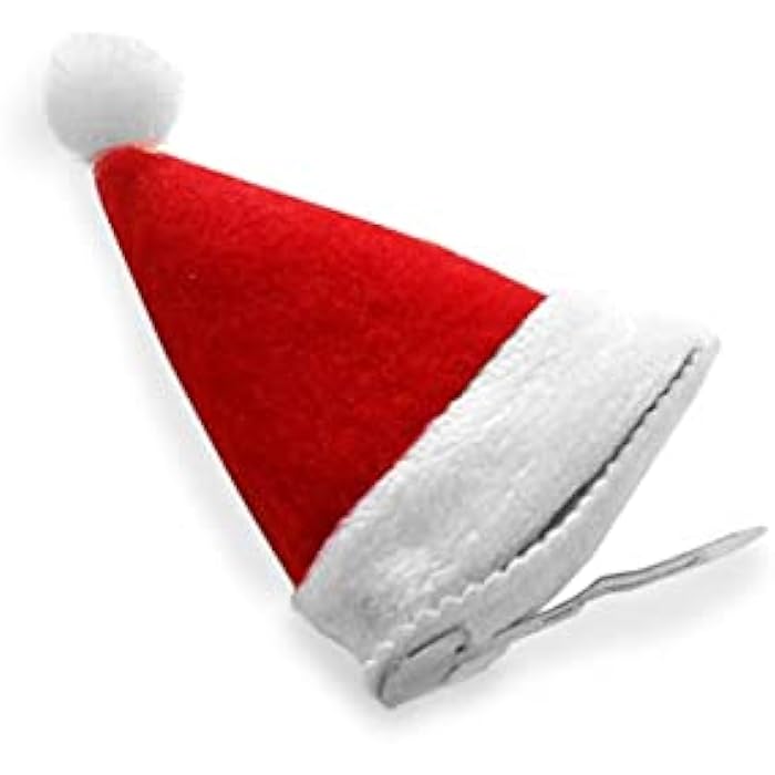 Wonka Christmas Little Wishes Santa Hat Hair Clips boy toys, girl toys, birthday gift, Christmas gift, growth, fun, for kids. - Image 3
